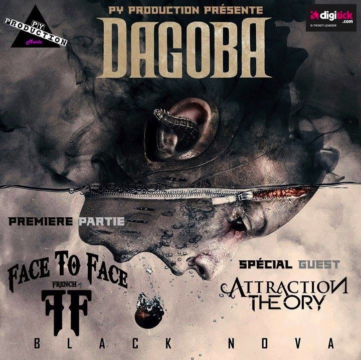 ATTRACTION THEORY : En concert en ouverture de DAGOBA le 18 mai prochain à Montpellier! 