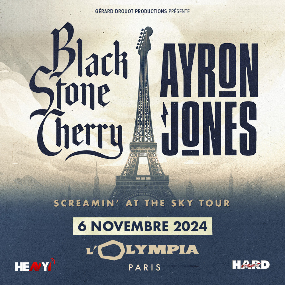 Avant son passage à l'Olympia (avec Black Stone Cherry), retrouvez AYRON JONES, à Seattle, dans METAL XS ! 