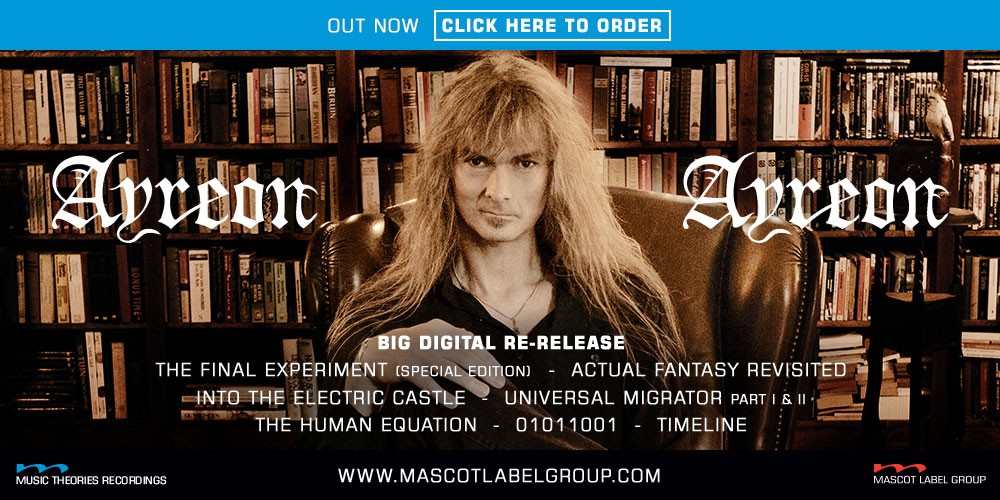 AYREON, nouvelle signature de Mascot Records 