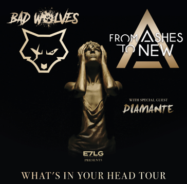 BAD WOLVES & DIAMANTE  : Duo surprise! 
