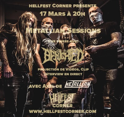 Benighted en session Metallian avec le Hellfest Corner ! 