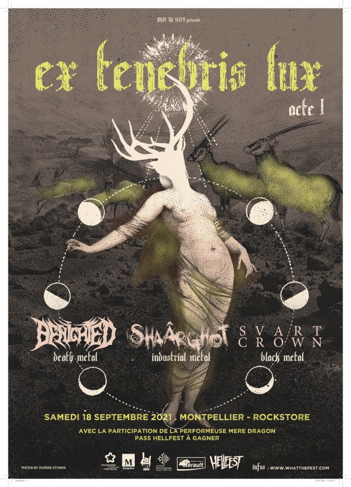 Benighted, Svart Crown, Shaârghot | L'ACTE I d' EX TENEBRIS LUX ! 