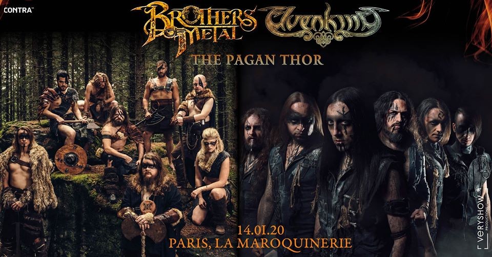Brothers Of Metal et Elvenking se préparent pour une tournée européenne en co-headline