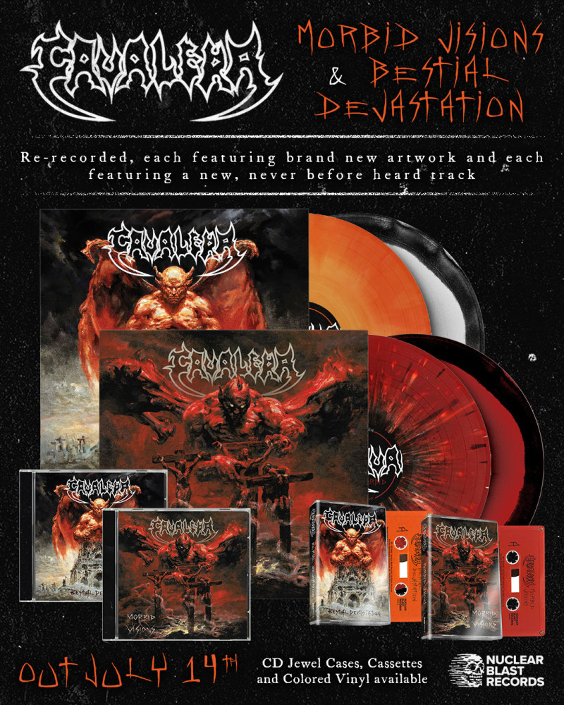 CAVALERA publie un premier titre du ré-enregistrement de l'album culte de SEPULTURA ! 