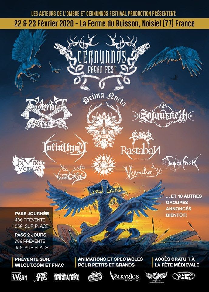 CERNUNNOS PAGAN FEST 12ème édition en février 2020! 