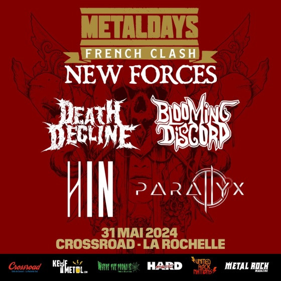 Changement de groupe pour le METALDAYS New Forces French clash : Hell Is Nothing (HIN) remplace Lone-Survivors ! 