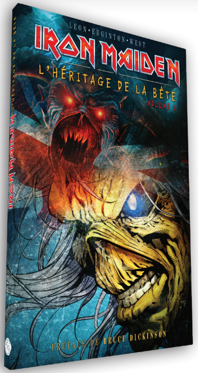 Communiqué de presse : le premier volume de la bande dessinée officielle d'Iron Maiden 