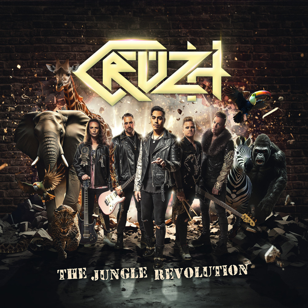 Cruzh annonce un nouvel album "The Jungle Revolution" qui sortira le 22 mars 2024 chez Frontiers Music srl. 