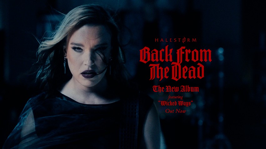 Découvrez le clip de "Wicked Ways" d' HALESTORM ! 