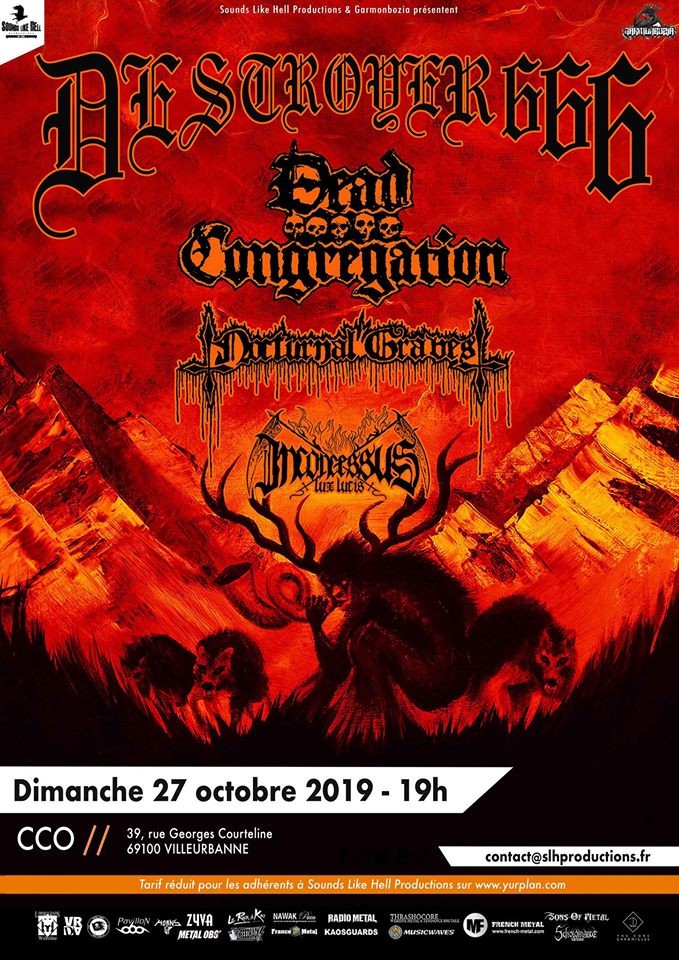 DESTROYER 666 à Lyon le 27 octobre