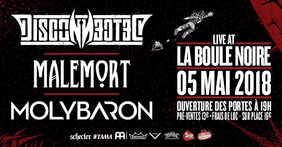 DISCONNECTED : En concert le 5 mai prochain! 