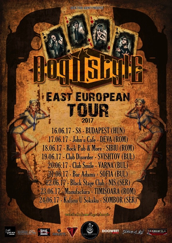 DOG'N'STYLE EN TOURNEE EUROPEENNE !!! 