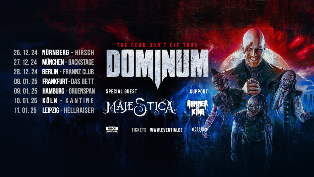 DOMINUM EN TETE D'AFFICHE POUR UNE TOURNEE 100% ALLEMANDE 