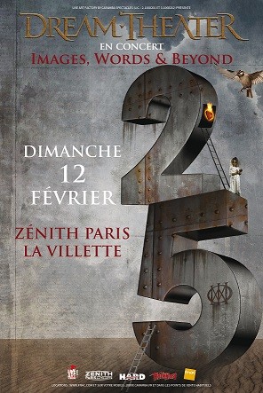 DREAM THEATER en concert le dimanche 12 février 2017 au Zénith 