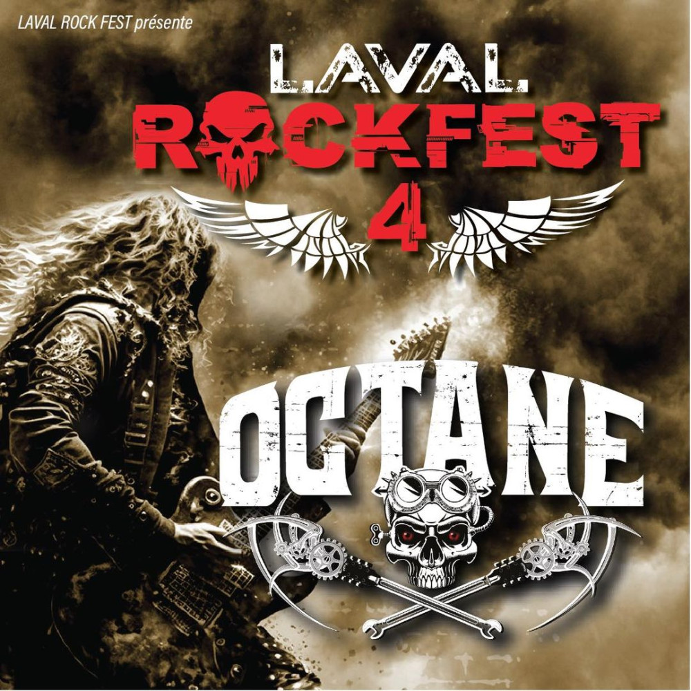 Et voilà l’affiche de la 4 édition du Laval Rock Fest !!!  