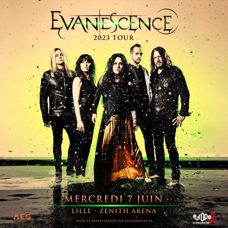 Evanescence au Zénith Arena de Lille ! 