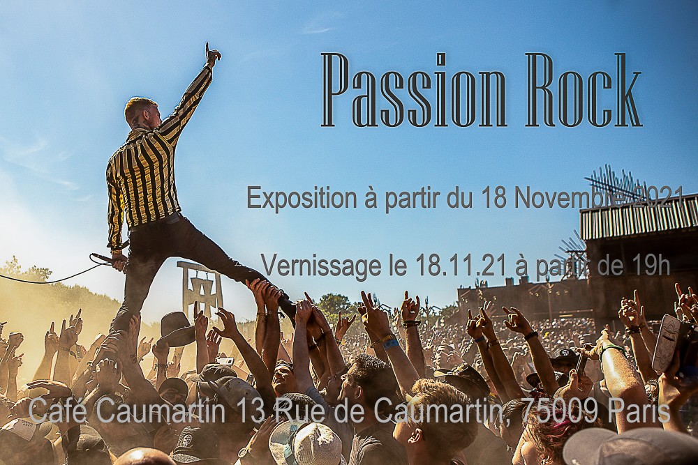 EXPO PHOTOS "Passion Rock" par Yann Charles à partir du 18 novembre prochain 