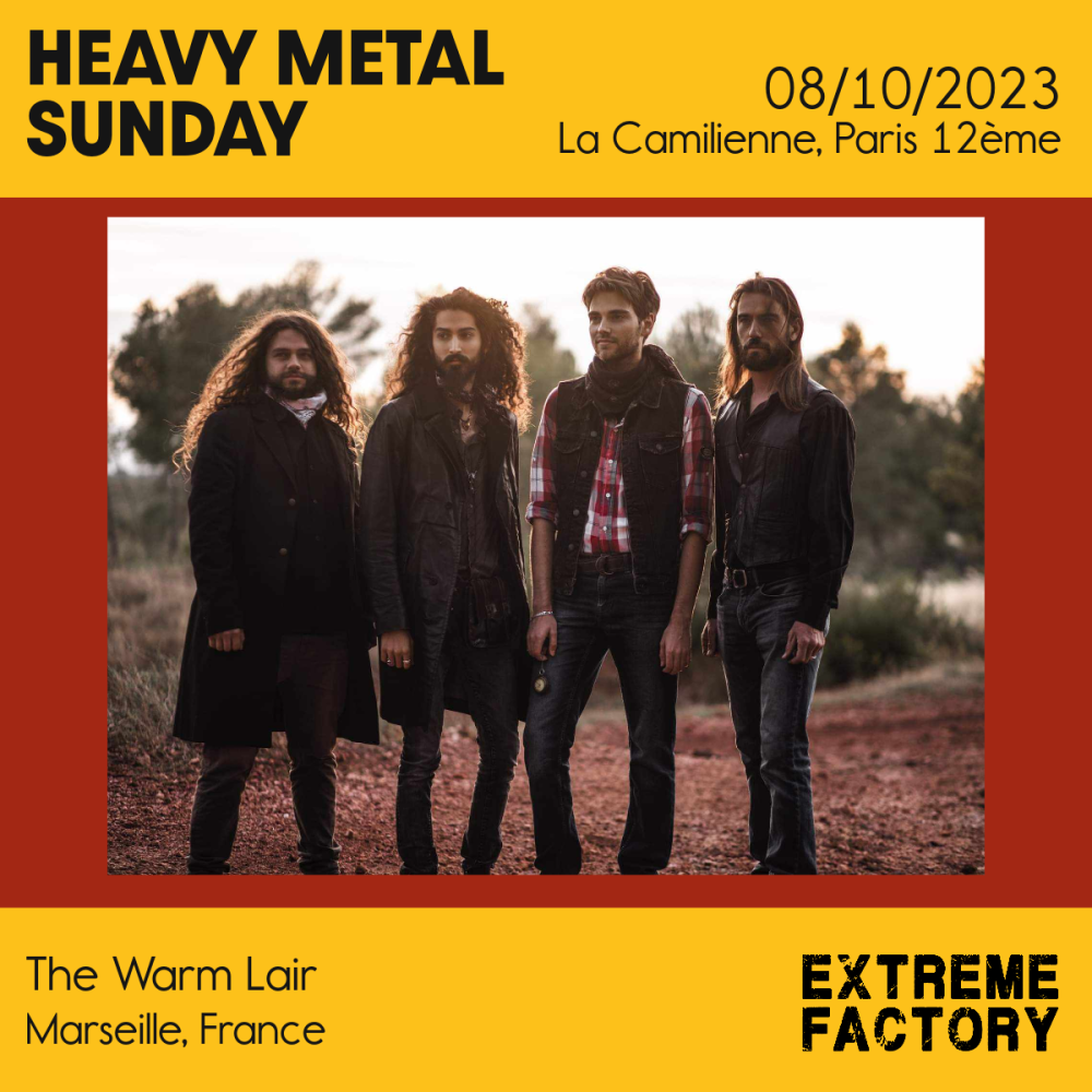 Extreme Factory annonce le HEAVY METAL SUNDAY, sa prochaine production ! 