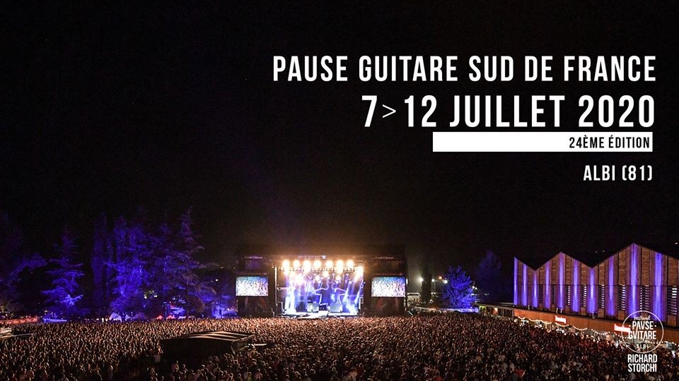 Festival Pause Guitare Sud de France 2020 • 7 au 12 Juillet, les 11 premiers noms !