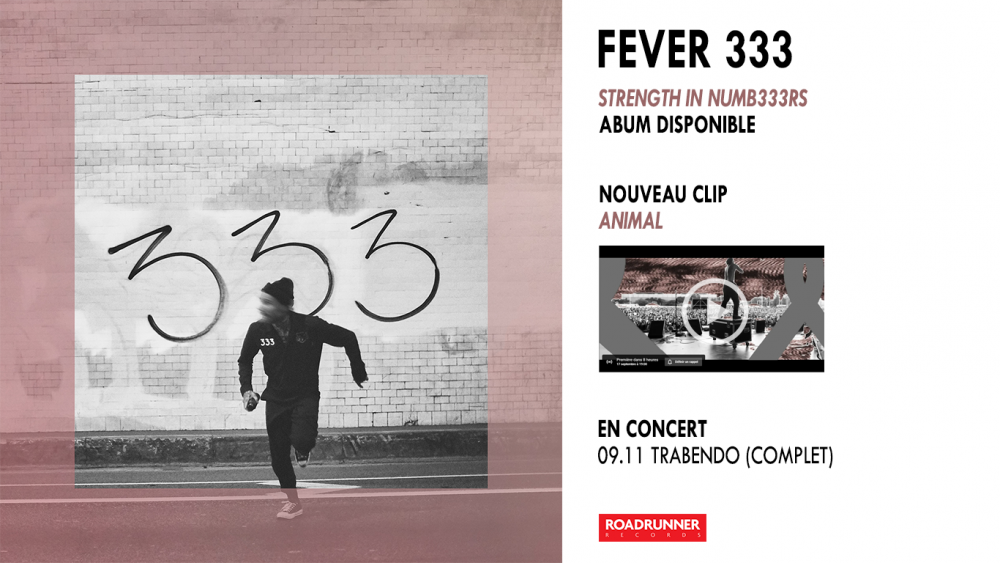 Fever 333 dévoile un nouveau clip pour le titre Animal & affiche complet au Trabendo !!