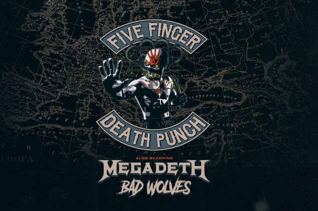 Five Finger Death Punch prépare une tournée européenne avec Megadeth et Bad Wolves