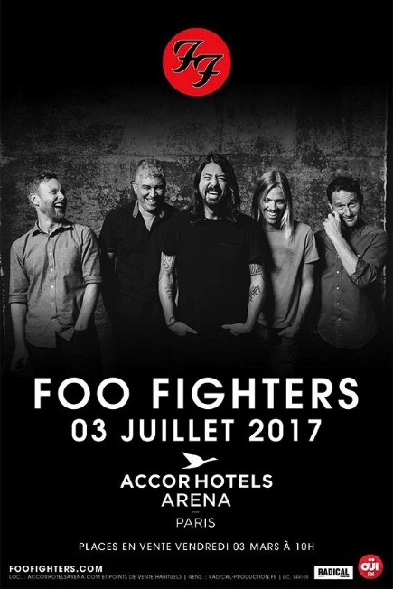 FOO FIGHTERS de retour en FRANCE ! 