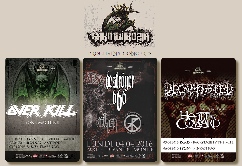 GARMONBOZIA : Les prochains concerts 