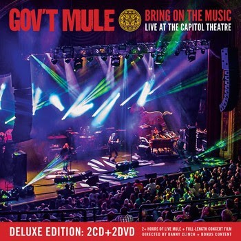 Gov'T Mule,  '' Live at The Capitol Theatre '' en CD et DVD, en concert à Paris le 4 juin prochain!