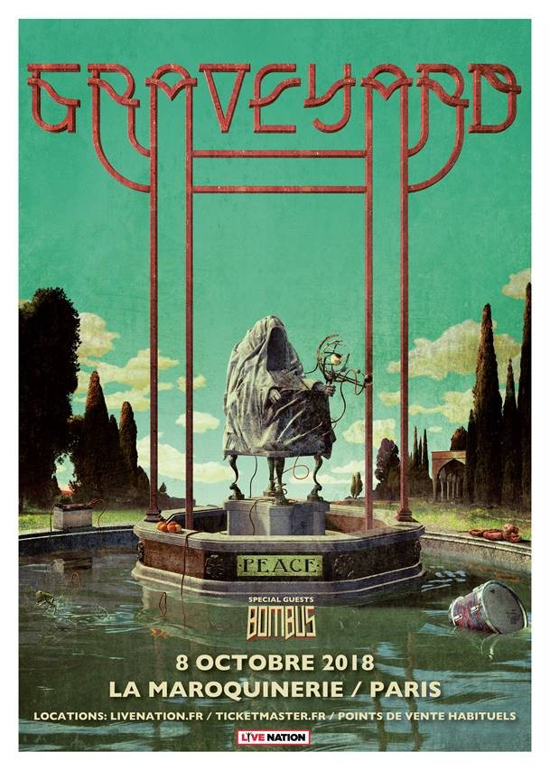 GRAVEYARD en concert à Paris ! 