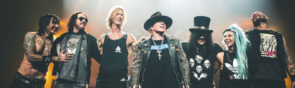 GUNS'N'ROSES annonce de nouvelles dates de concerts pour 2017 