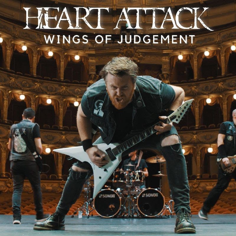 HEART ATTACK publie la vidéo 'Wings Of Judgement' 