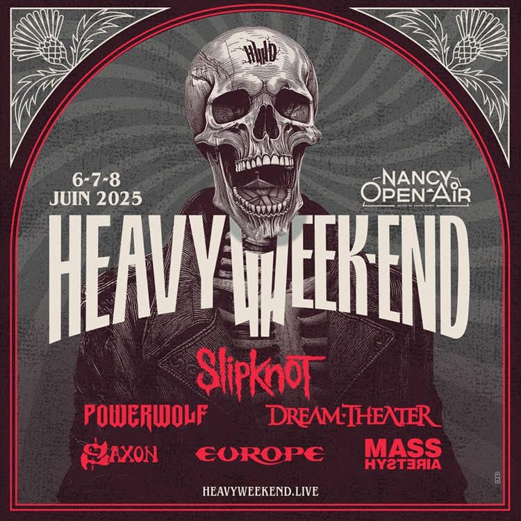 HEAVY WEEK-END, mise en vente des billets à la journée à 10h00 aujourd'hui ! 