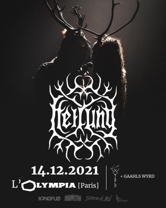 HEILUNG en concert à l'Olympia le 14/12/2021 !