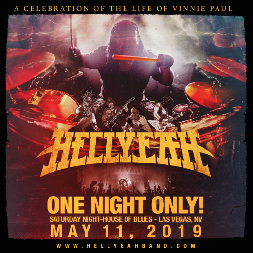''HELLYEAH : A Celebration of the Life of Vinnie Paul'' l'évènement d'un soir!