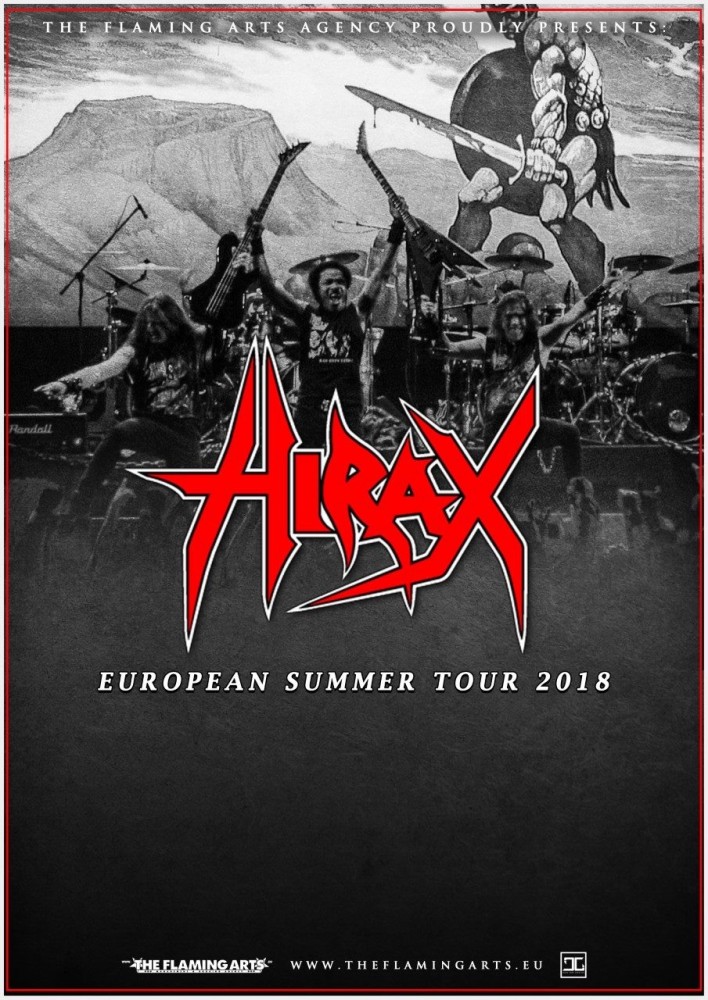 HIRAX + DISSIDENT + SWARM + guests en concert à Nice le 19 juillet ! 