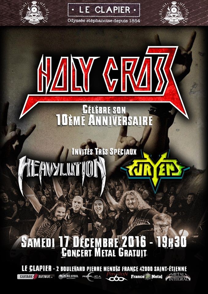 HOLY CROSS News/ 10 ème anniversaire en décembre 