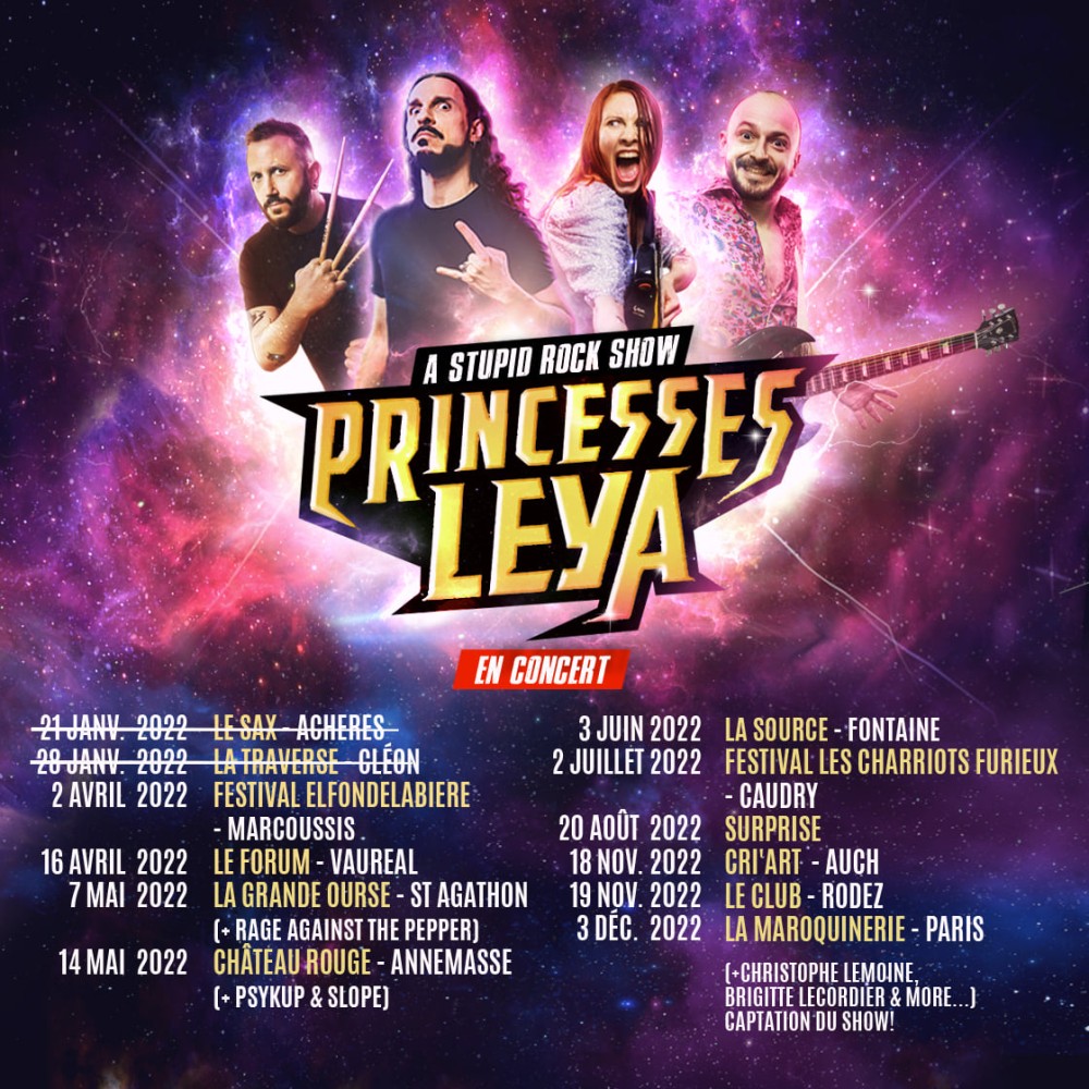 Hommage de Princesses Leya à Taylor Hawkins des Foo Fighters 