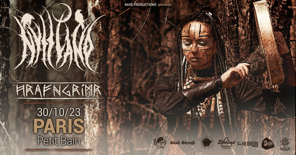 HRAFNGRIMR et NYTT LAND se produiront au Petit Bain de Paris le 30 octobre ! 