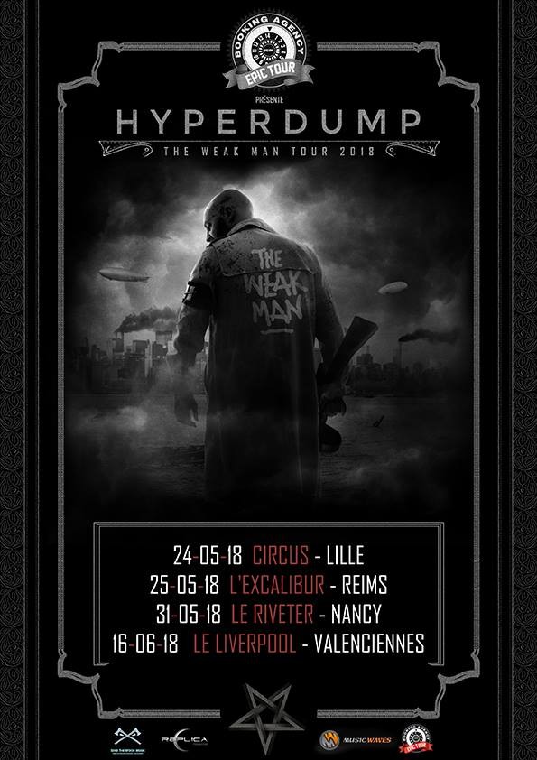 HYPERDUMP : début de la tournée 2018 !  