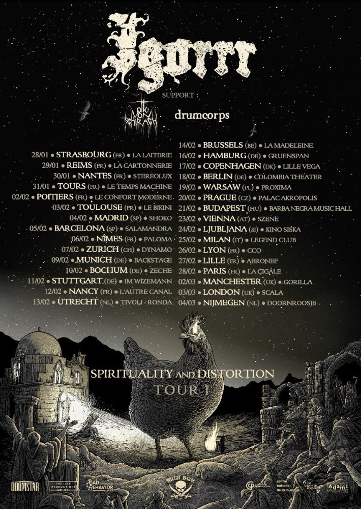 Igorrr : les dates de report du Spirituality And Distortion Tour I ! 