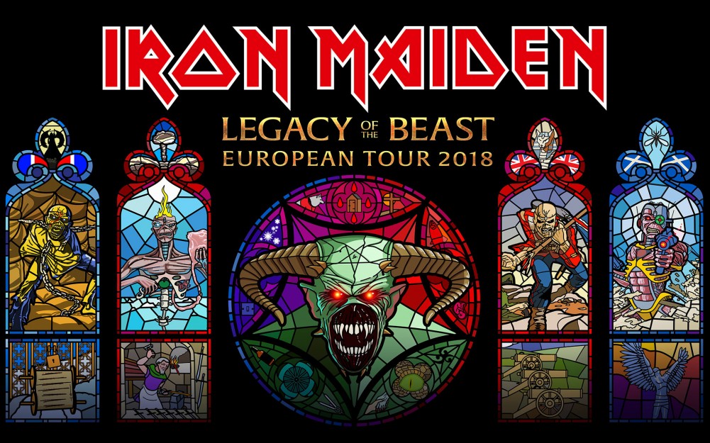 IRON MAIDEN, DATE SUPPLEMENTAIRE 06 JUILLET A PARIS, ACCORHOTELS ARENA ! 