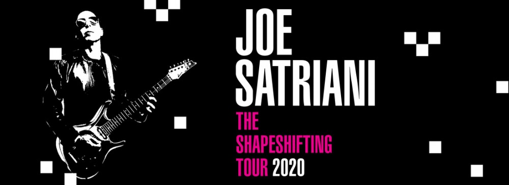 Joe Satriani : Tournée 2020 annoncée. Dates françaises!