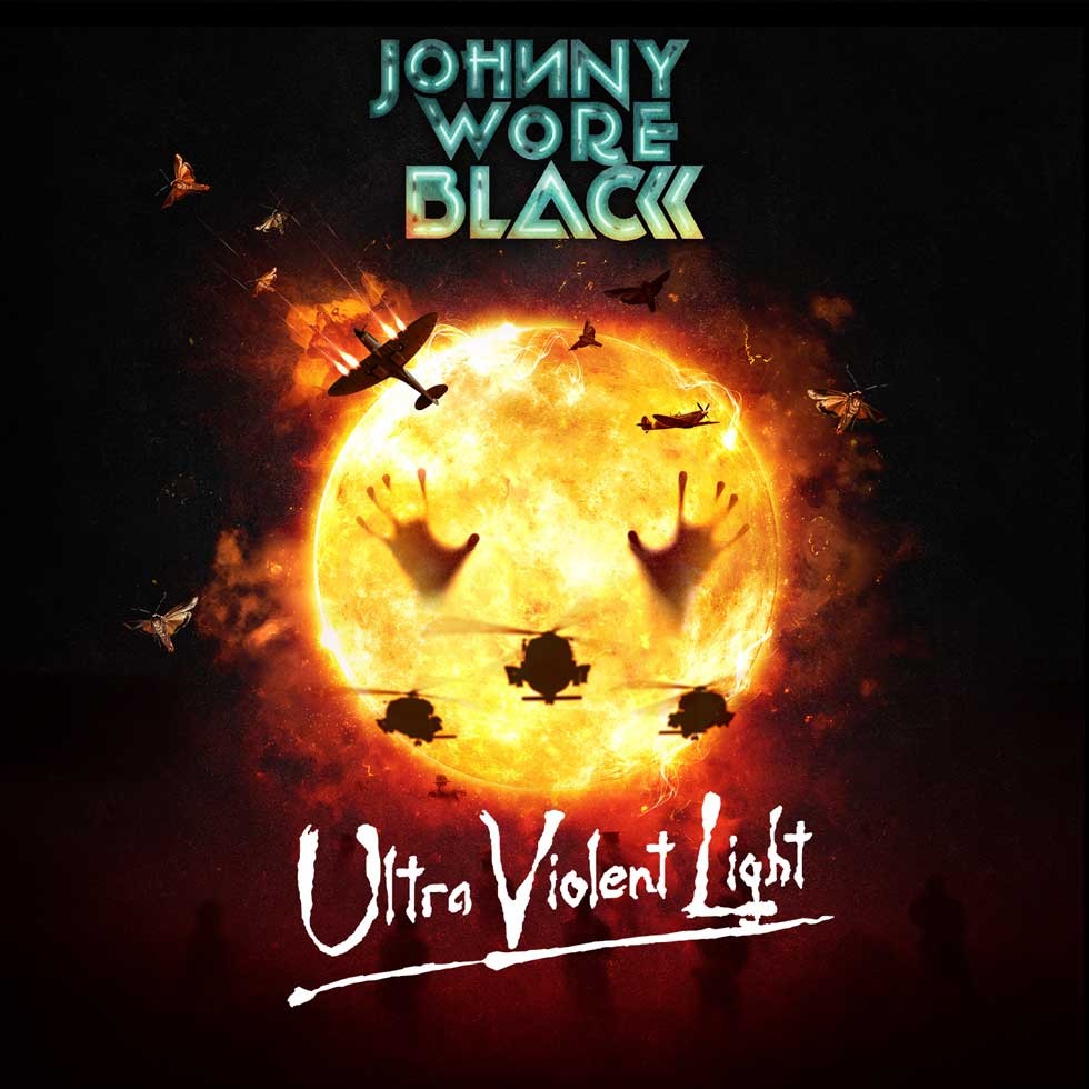 JOHNNY WORE BLACK  Feat. David Ellefson de Megadeth: 'Ultra Violent Light' nouvel album et 'Gun True Love'' nouvelle vidéo!