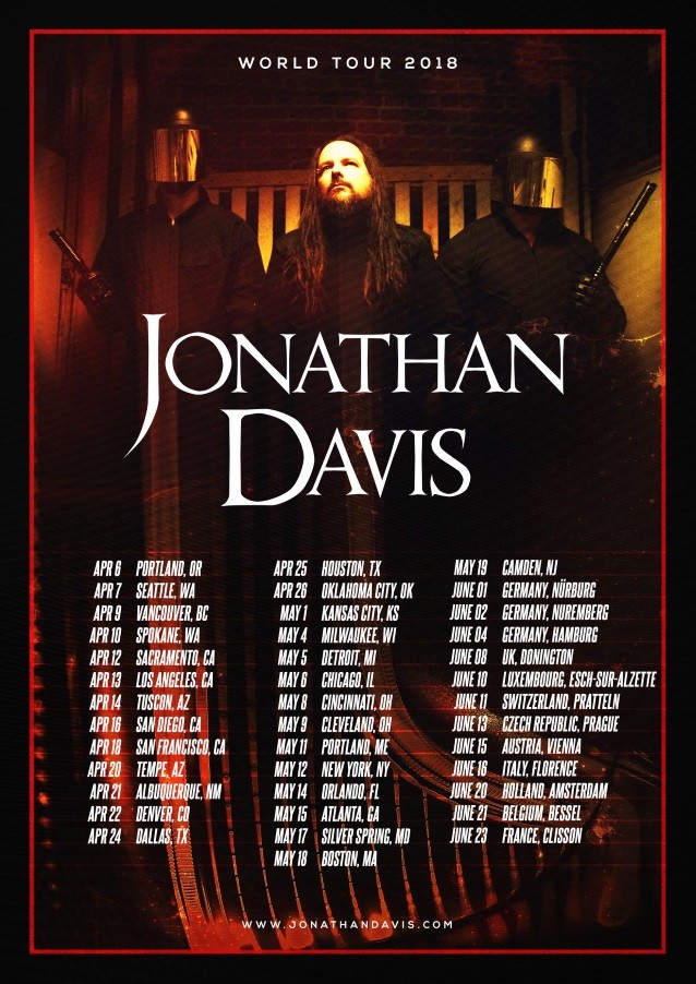 JONATHAN DAVIS, des extraits de son premier concert aux Etats Unis ! 