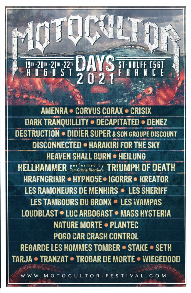 La programmation complète du MOTOCULTOR DAYS 2021 - FRANCE ! 