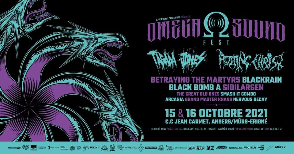 l'affiche de l'Omega Sound Fest est enfin tombée !! 