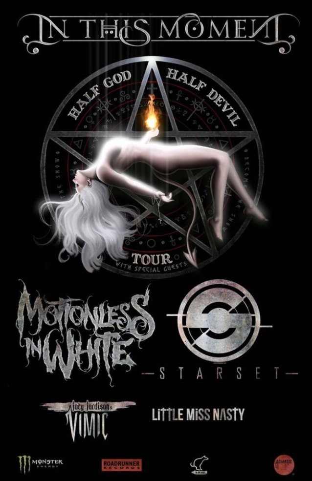 Le chanteur de Motionless in White rejoint In This Moment sur scène 