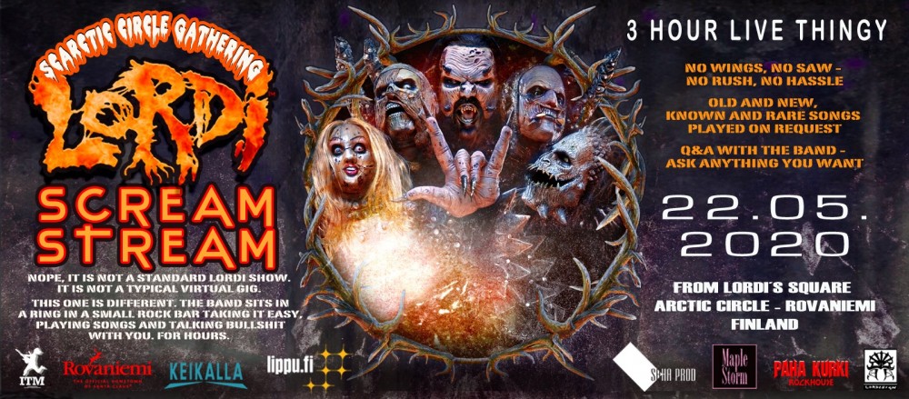 Le concert de Lordi le 22 mai toujours dispo en streaming 