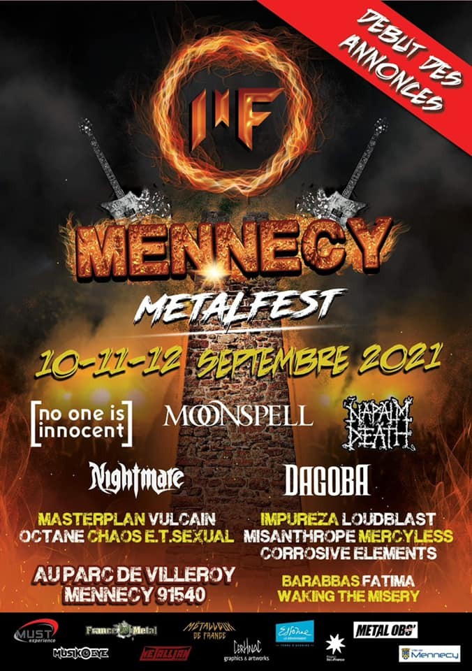 Le Mennecy Metal Fest annonce du lourd en septembre...