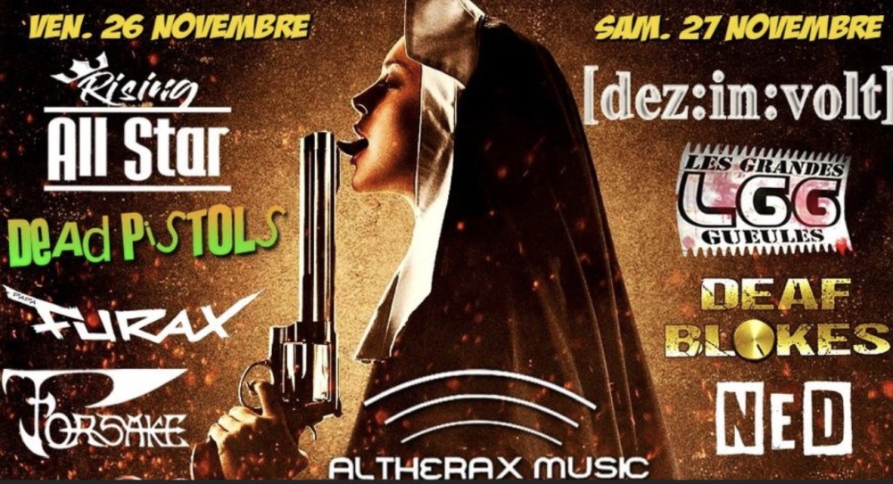 Le retour de concerts à l'Altherax 